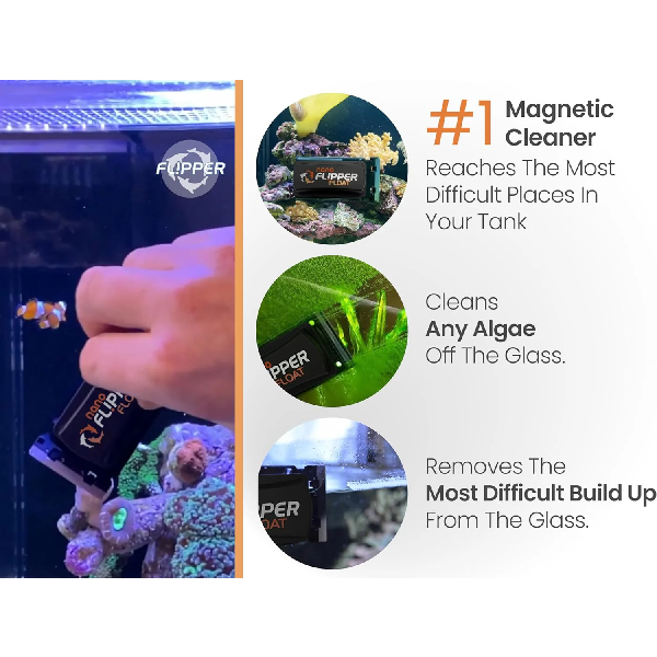 Flipper Nano Float 2-in-1 Magnetic Aquarium Algae Cleaner