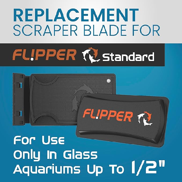Flipper Standard ABS Replacement Blades- Acrylic Tanks - 3 Pack