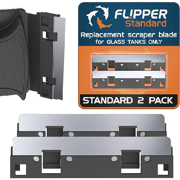 Flipper Standard Replacement Blades Stainless Steel- 2 Pack