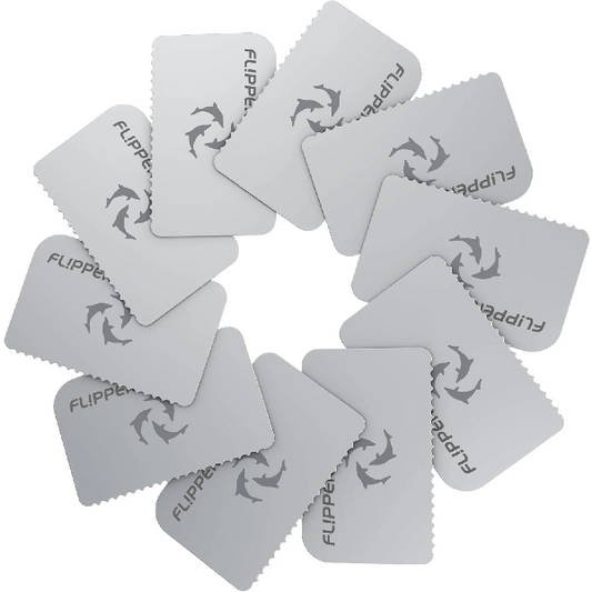 Flipper Platinum Algae Scraper Replacement Blades- 10 Pack