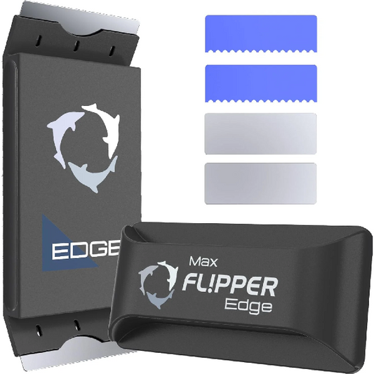 Flipper Edge 2-in-1 Floating Magnetic Aquarium Algae Cleaner (MAX)