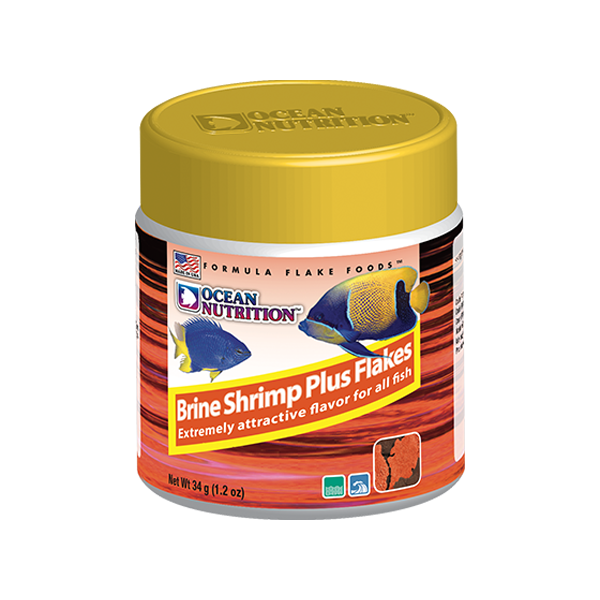 Ocean Nutrition Brine Shrimp Plus Flakes